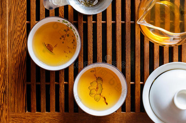 中国茶道，沈普洱茶，透明玻璃，，茶具
