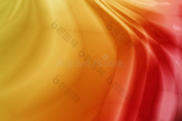 窗帘红色橙色卡片设计