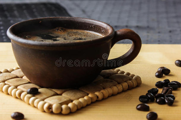 黑磨咖啡豆