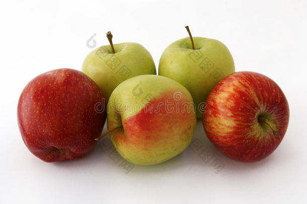 绿色苹果水果图片系列适合包装设计3