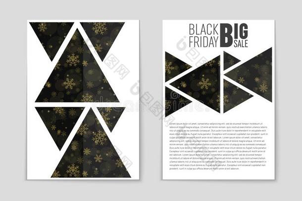 抽象矢量黑色星期五销售布局背景。 用于艺术模板设计，列表，页面，模型小册子风格，横幅