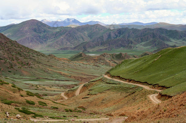 穿越青藏高原的公路