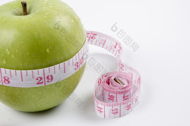 苹果的饮食、保健、营养或医疗保险概念