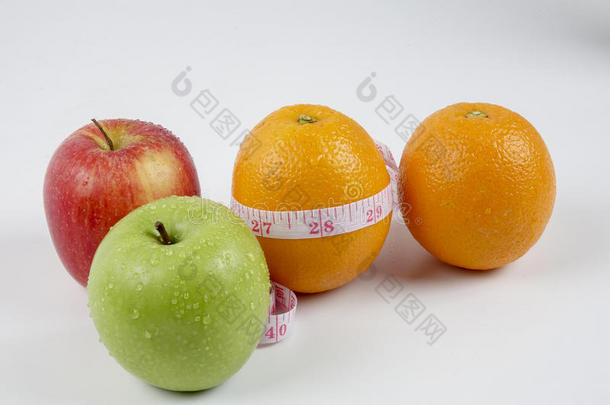 水果概念的饮食，保健，营养或医疗保险