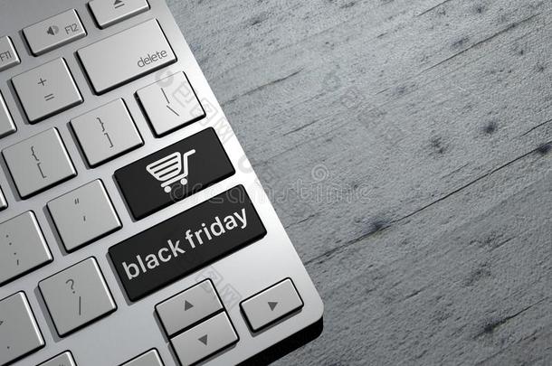 黑色星期五，技术销售，网上购物，购物优惠。