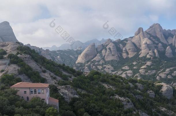 修道院天线老年人建筑学艺术的