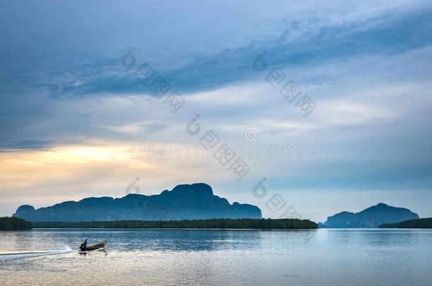 和安达曼亚洲海湾美丽的