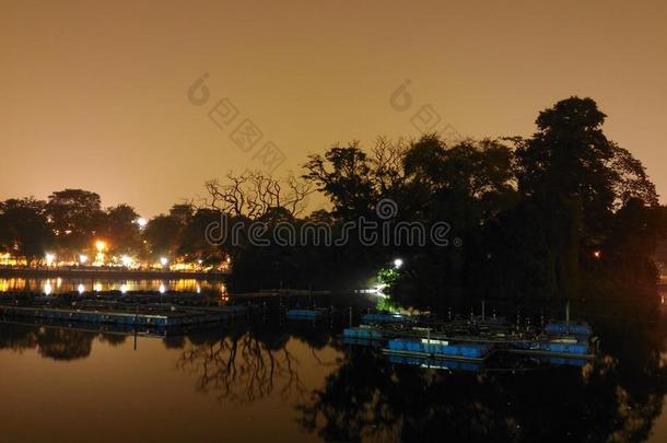 夜晚美丽的风景