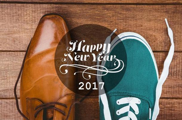 2017年<strong>新年祝福</strong>与正式和休闲鞋