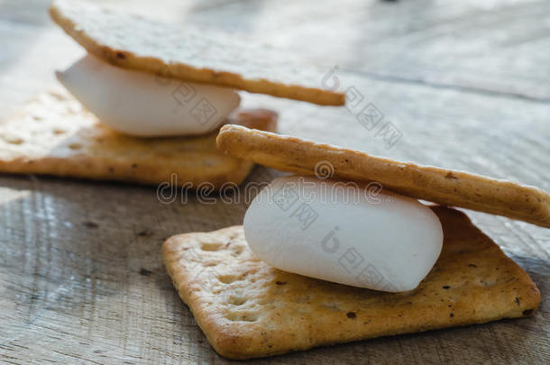 烘烤饼干棕色的糖果糕点糖果