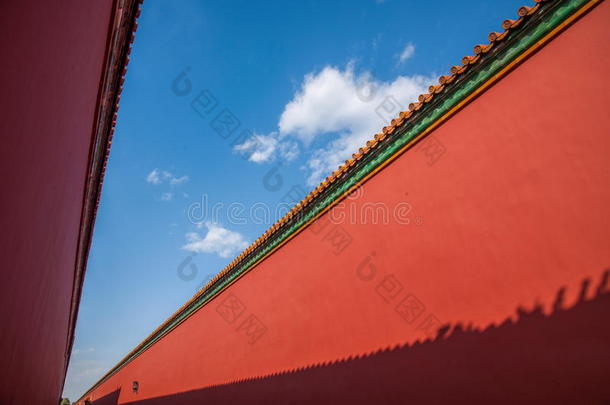 <strong>北京故宫</strong>博物院宫殿墙