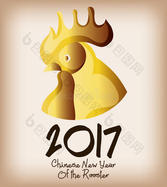 2017中国鸡年海报图片