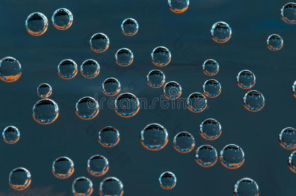 摘要酸的空气空气泡水