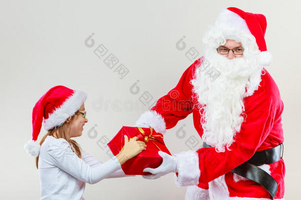 坏的庆祝小孩儿童圣诞节