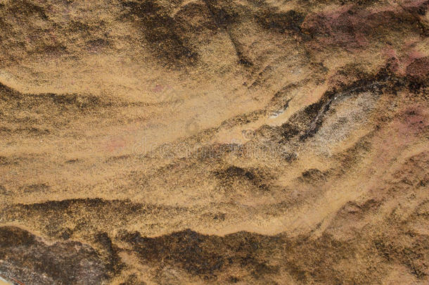 <strong>砂岩</strong>纹理背景的细节。 美丽的<strong>砂岩</strong>特克斯