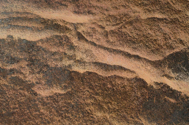 砂岩纹理背景的细节。 美丽的砂岩特克斯