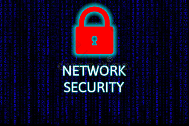 网络安全网络概念，网络安全。