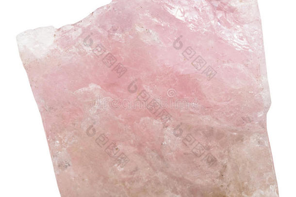 粉红色绿柱石摩根石宝石晶体