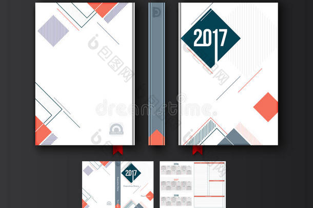 2017年日记封面设计。