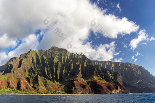 美国悬崖悬崖峭壁海岸沿海