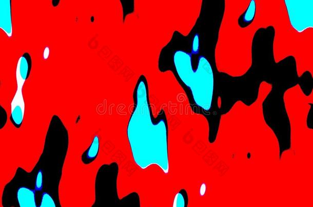 蓝色和红色的抽象无缝背景，<strong>黑白色调</strong>