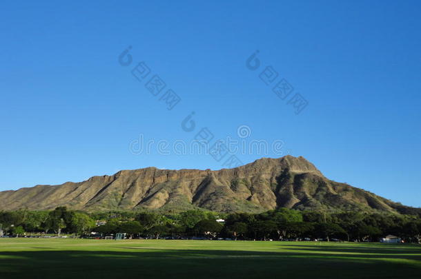 夏威夷檀香山的钻石头