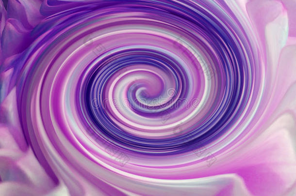 背景，五颜六色的线条是扭曲的螺旋。明亮的颜色线<strong>紫</strong>色，白色，蓝色；<strong>紫</strong>色，<strong>粉色</strong>。
