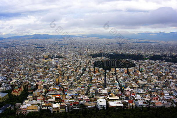 雅典城市景观景观