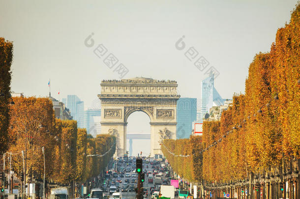 巴黎的凯旋门`的凯旋门