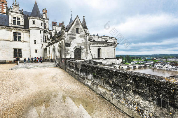 琥珀色建筑学城堡庄园法国