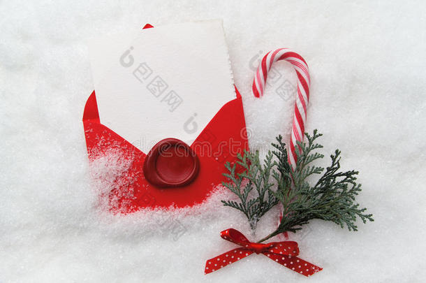 圣诞假期背景，带纸的<strong>红包</strong>，贺卡