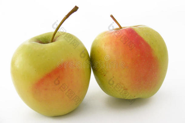 健康生活最好的红、绿、黄苹果图片