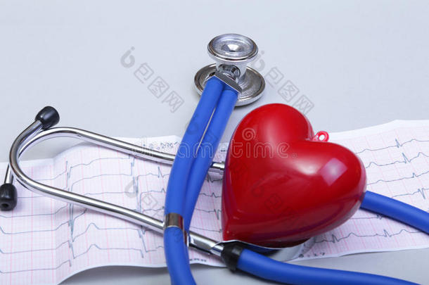 背景商业心脏的心脏病学家心脏病学