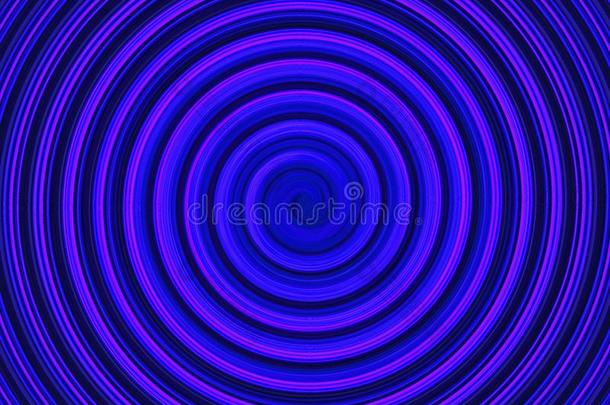蓝色抽象螺旋圆水平曲线图案