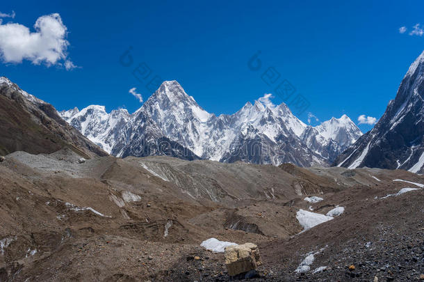 巴托罗冰川后面的加什鲁姆山，K2Trek，巴基斯坦