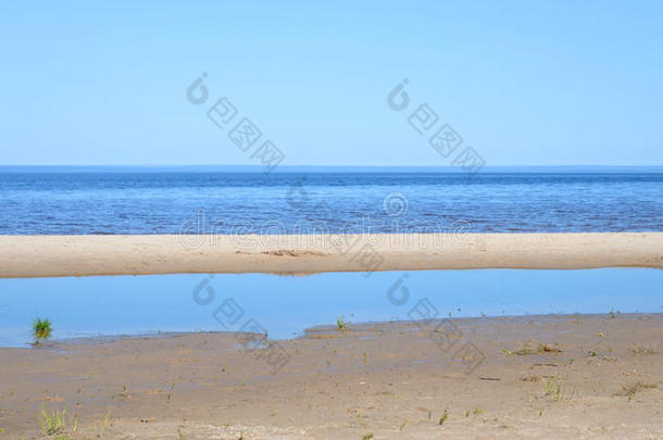 海湾海滩美丽的美女海岸