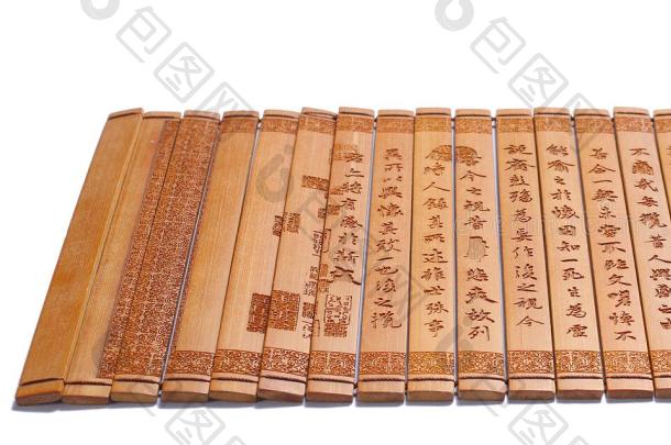 竹简插画图片-包图网企业站