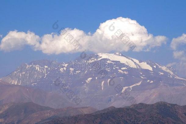 安第斯山脉智利云云彩天空风景