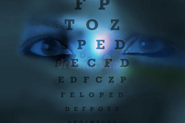 眼图测试视力