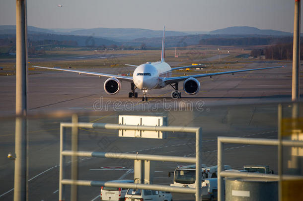 浮云飞机航空公司客机机场