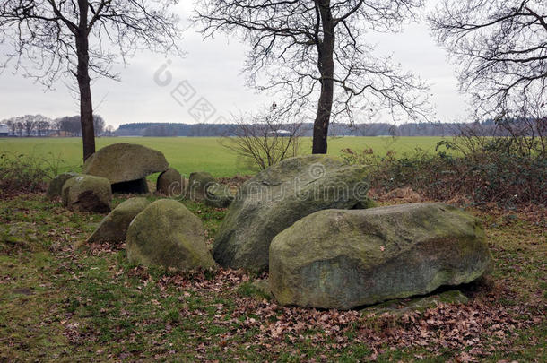 多尔曼d<strong>51</strong>，荷兰一座古老的巨石墓