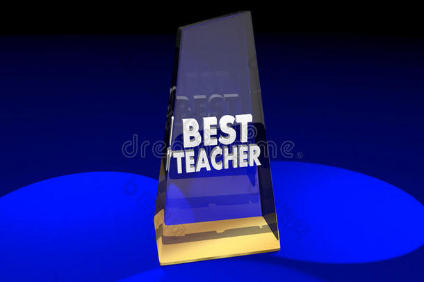 最佳教师教育家奖表彰