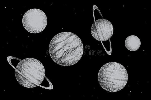 太阳系行星的集合