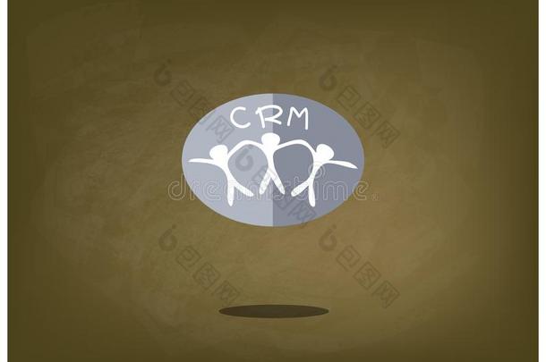 手工编码与CRM或客户关系管理概念