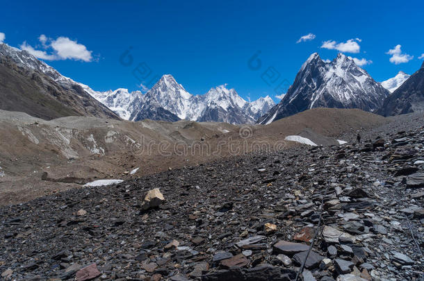 加瑟布鲁姆山地块和米特雷峰，K2Trek，巴基斯坦