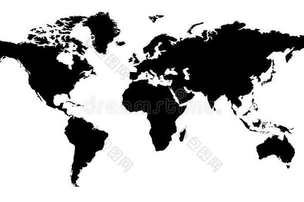 黑世界地图