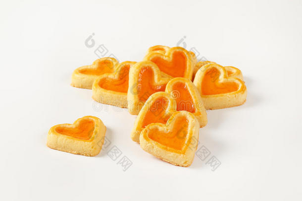 杏背景烤饼干糕点糖果