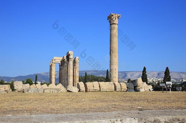 古希腊雅典宙斯神庙