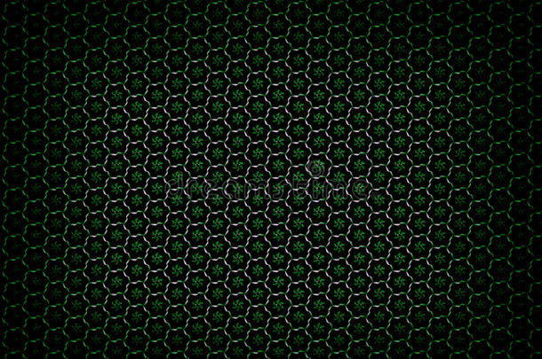棱镜的抽象暗几何图案。 几何网格纹理。 棱镜花卉图形背景。 黑色棕色，绿色，蓝色，红色，马里奥