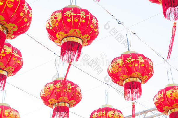 中国灯笼经<strong>常在</strong>中国中国的新年里。